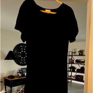 JJILL DARLING BLACK DRESS SIZE L